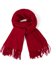 Winter Basics Scarf - Red